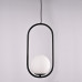 Подвесной светильник Matthew McCormick hoop 40 Black MILA Pendant