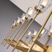 Люстра TORCHE DE VERRE Linear Chandelier 12