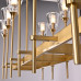 Люстра TORCHE DE VERRE Linear Chandelier 12