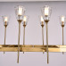Люстра TORCHE DE VERRE Linear Chandelier 12
