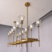 Люстра TORCHE DE VERRE Linear Chandelier 12