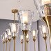 Люстра TORCHE DE VERRE Linear Chandelier 12
