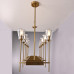 Люстра TORCHE DE VERRE Linear Chandelier 12
