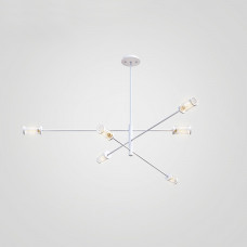 Дизайнерская люстра SKELBY H24 White/Transparent