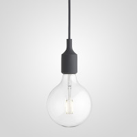 Подвесной светильник Muuto E27 Grey