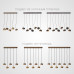 Дизайнерская люстра CAPSULES D55 Light wood