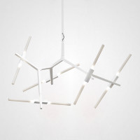 Люстра Агнес Chandelier Summer 10 White