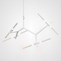 Люстра Агнес Chandelier Summer 8 White