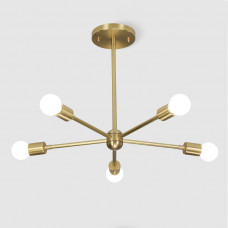 Люстра на штанге SPUTNIK D55 Gold