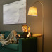 Торшер Jeff Floor Lamp in Antique Brass