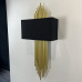Бра Sohne CG 90-0009 FIORE Black H65 W29