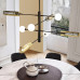 Люстра на штанге SWAY D130 8 lamps