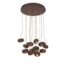 Дизайнерская люстра CAPSULES D55 Dark wood