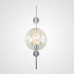 Настенный светильник CATCH WALL ball L55 steel