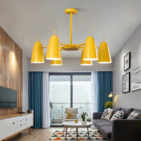 Люстра на штанге PINNACLE D70 Yellow
