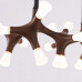Потолочная люстра SANTANA CH D110 Dark brown