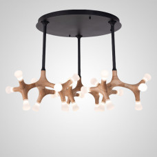 Потолочная люстра SANTANA CH D110 Light brown