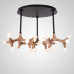 Потолочная люстра SANTANA CH D110 Dark brown
