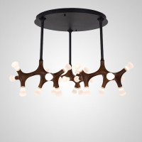 Потолочная люстра SANTANA CH D110 Dark brown