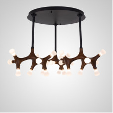 Потолочная люстра SANTANA CH D110 Dark brown