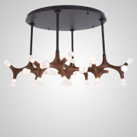 Потолочная люстра SANTANA CH D130 Dark brown