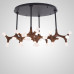Потолочная люстра SANTANA CH D110 Dark brown