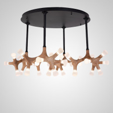 Потолочная люстра SANTANA CH D130 Light brown
