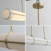 Люстра Roll and Hill Endless Straight L128 Brass