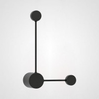 Бра Via Pin Wall Injection L41,5+29,5 Black