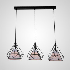 Подвесной светильник The Diamond Chandelier Kevin Reilly 3 Белый