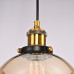 Подвесной светильник Loft Clear Glass Sphere Cloche Дымчатый