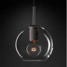 Подвесной светильник RH Utilitaire Globe Pendant Black