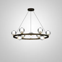 Подвесная люстра ILIANA CH D70 Brass Black