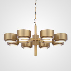 Подвесная люстра Hans-Agne Jakobsson Large Brass Chandelier for Markaryd in Sweden L6