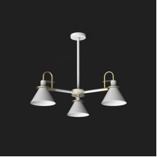 Люстра на штанге CODA D76 White