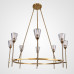 Люстра TORCHE DE VERRE Round Chandelier 8
