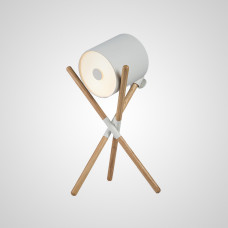 Настольная лампа SHIFT LAMP Light Brown White