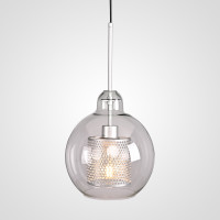 Подвесной светильник CATCH F pear silver D25