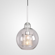 Подвесной светильник CATCH F pear silver D25