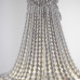 Люстра RH Anselme White Wood Large Chandelier