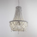 Люстра RH Anselme White Wood Large Chandelier