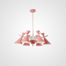Люстра на штанге FRANKA D80 6 lamps Pink