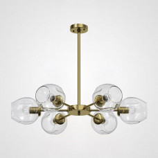 Люстра на штанге MARINE B 6 Gold/Transparent