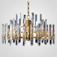 Люстра RH BONNINGTON Chandelier brass D900