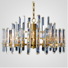 Люстра RH BONNINGTON Chandelier brass D900