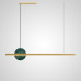 Подвесной светильник ORLAUG L120 Brass Green