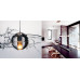 Светильник Bocci 14.1 Single Bubbles Led Crystal Glass 1 Ball