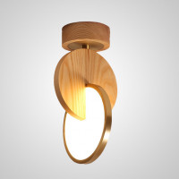 Потолочный светильник GLATT WOOD CH Light brown