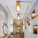 Потолочный светильник GLATT WOOD CH Light brown