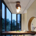 Потолочный светильник GLATT WOOD CH Light brown